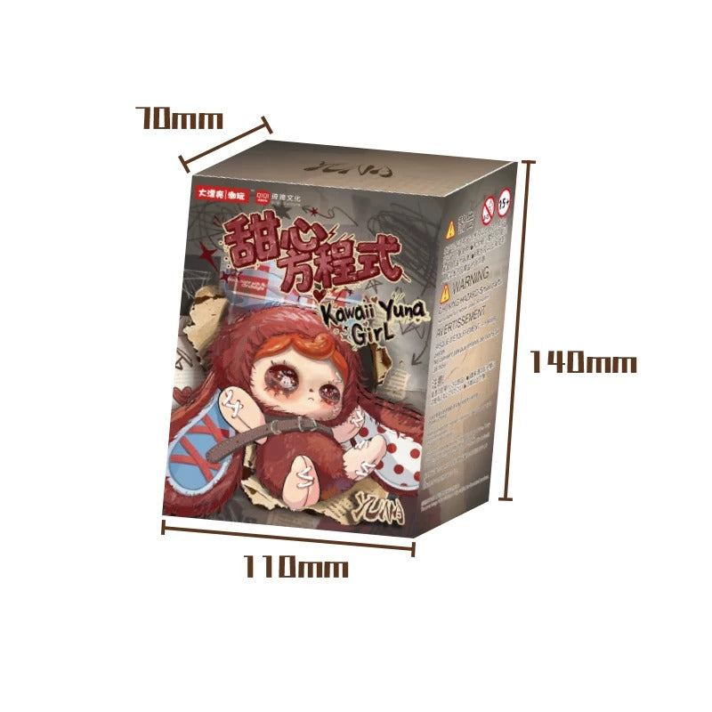 Yuna Sweet Equation Series Blind Box Kawaii Doll Surprise Box Collectible Plush Pendant