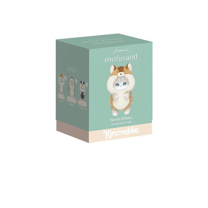 Mofusand Kiramekko Nordic Kittens Series Vinyl Plush Pendant Blind Box