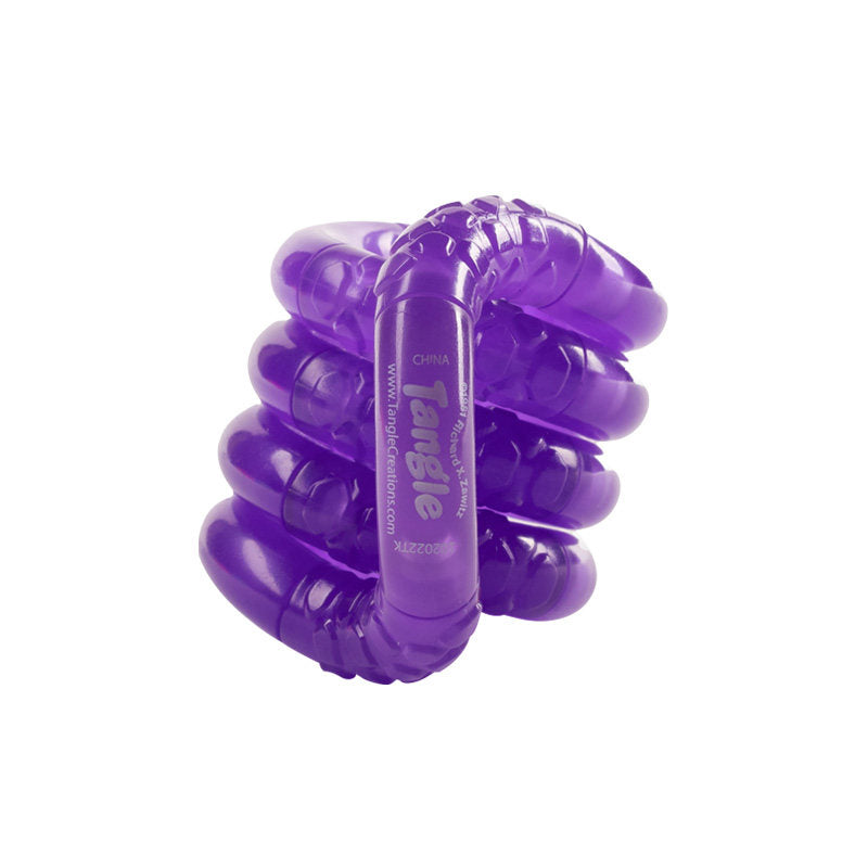 Tangle Original GLOW Series Glow‑in‑the‑Dark Fidget Toy, Sensory Twist Puzzle for ADHD, Stress Relief & Focus Training