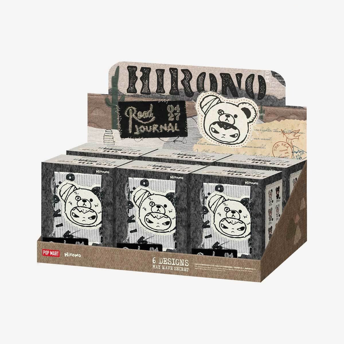 POP MART Hirono Road Journal Series-Plush Doll Pendant Blind Box