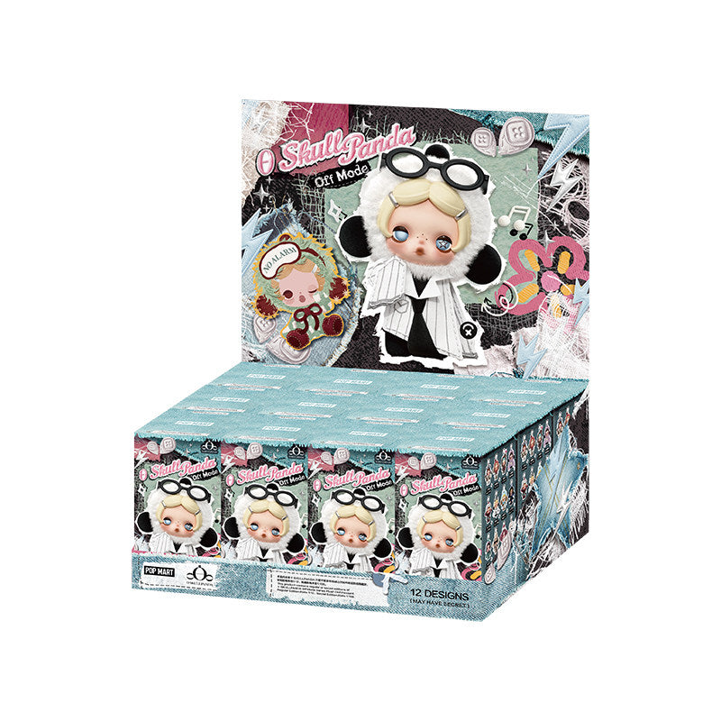 POP MART Skullpanda Off Mode Series Plush Pendant Blind Box (PRE-ORDER)