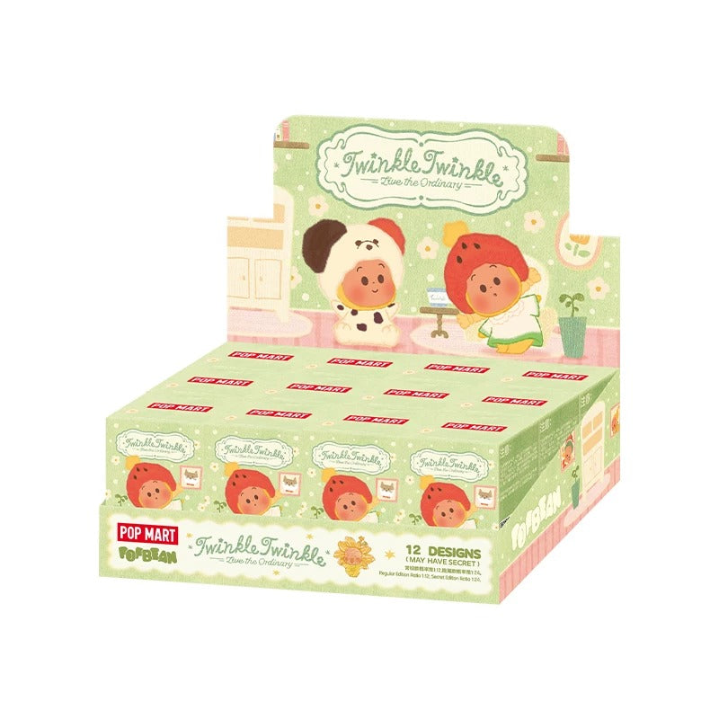 POP MART Twinkle Twinkle Live the Ordinary Series POP BEAN, MINI Figure Blind Box, Confirmed Design