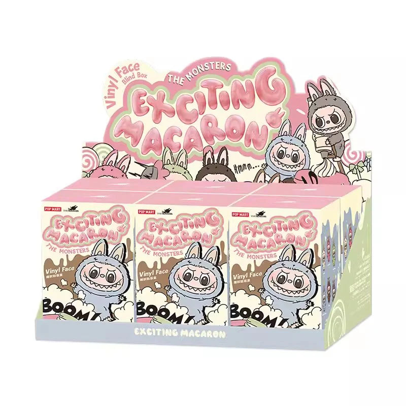 THE MONSTERS Exciting Macaron Labubu V1 Vinyl Face Series PVC Figures