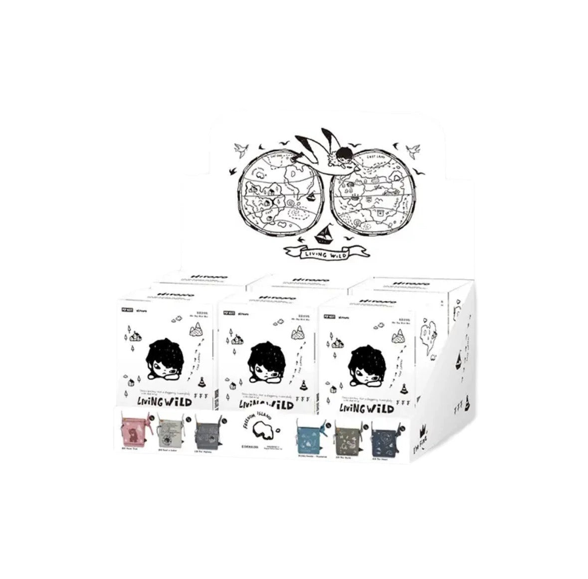 Hirono Living Wild Series Mini Bag Blind Box