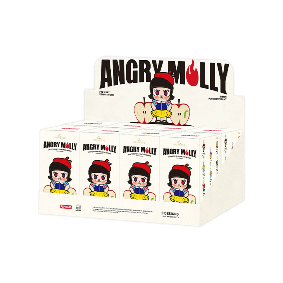 POP MART Angry Molly [PLAY] DSN Princess Series Plush Pendant Blind Box (PRE-ORDER)