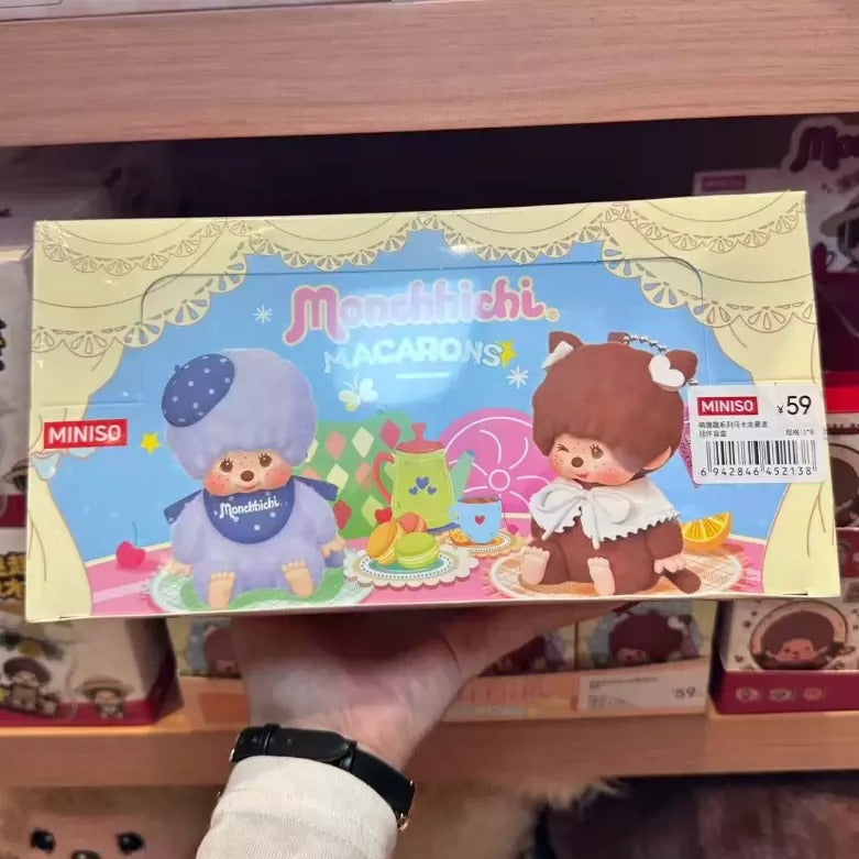 Monchhichi Macaron Mambo Series Plush Pendant Blind Box