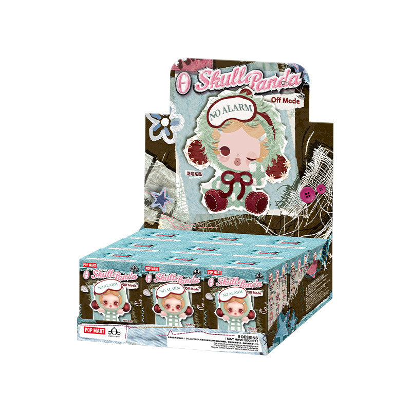 POP MART POP ATTACH θ SKULLPANDA Off Mode Series Mini Figure Blind Box (PRE-ORDER)