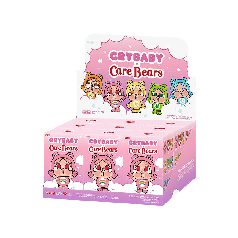 POP MART CRYBABY x Care Bears Series Vinyl Plush Pendant Blind Box