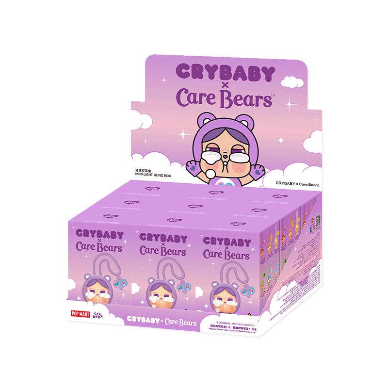 POP MART CRYBABY x Care Bears Series Mini Light Blind Box
