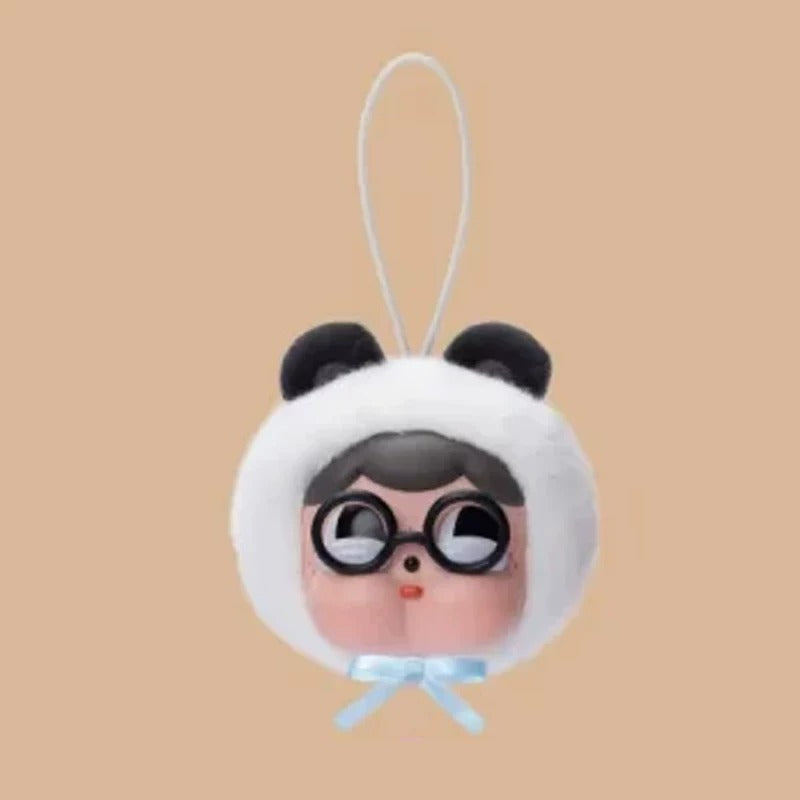 POP MART CRYBABY Sad Zoo Day Series Blind Capsule Toy, Thailand Exclusive Plush Pendant, Cry Buddy Collectible Keychain