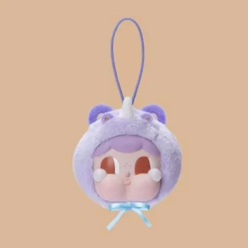 POP MART CRYBABY Sad Zoo Day Series Blind Capsule Toy, Thailand Exclusive Plush Pendant, Cry Buddy Collectible Keychain