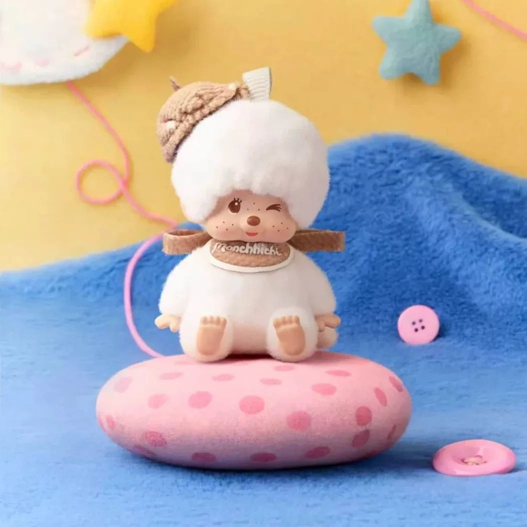 Monchhichi Macaron Mambo Series Plush Pendant Blind Box