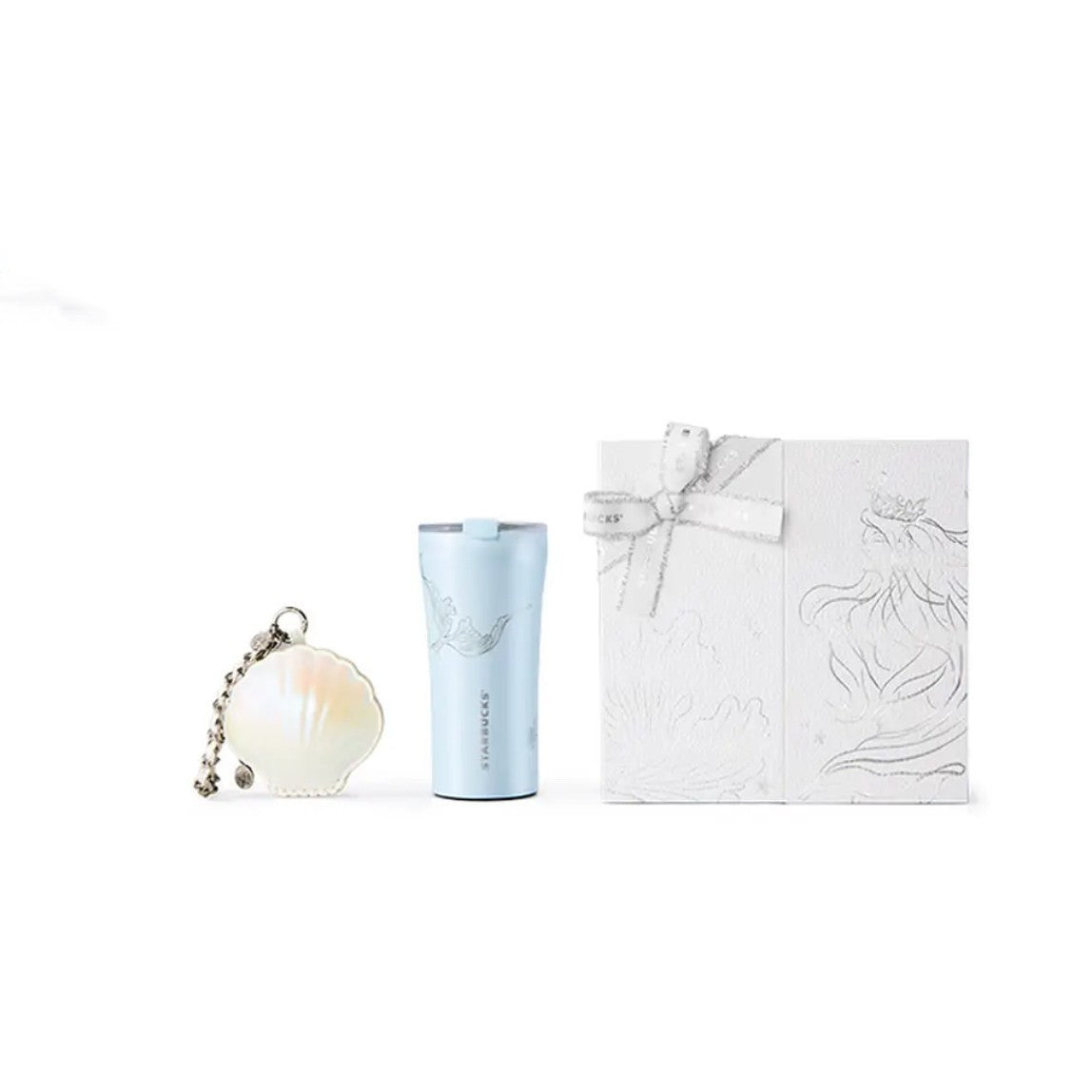 Starbucks Undersea Encounter Mermaid Collection, Official Tumbler, Ceramic Mug & Water Bottle Full Set, Limited‑Edition Drinkware Gift