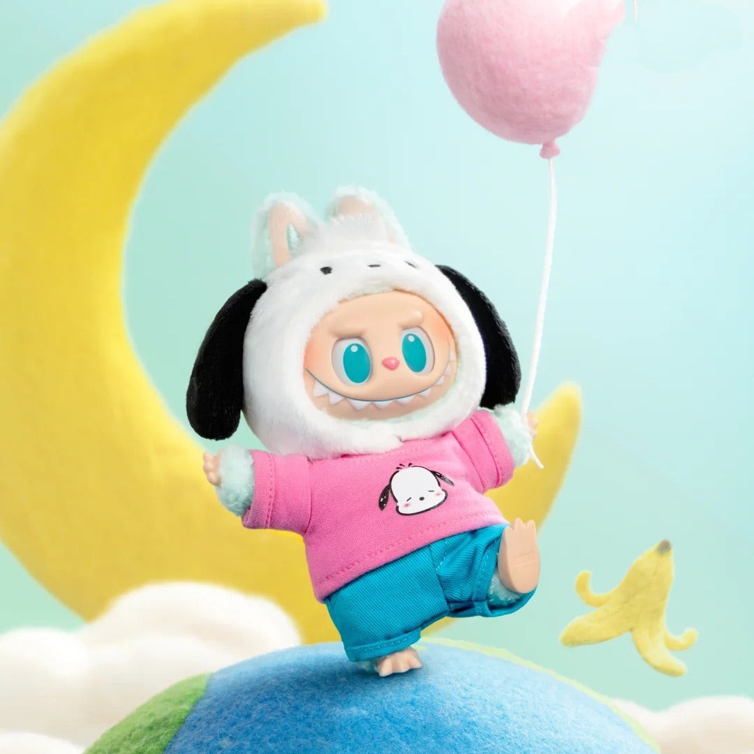 POP MART LABUBU THE MONSTERS x Sanrio Hello Kitty and Friends Series-Vinyl Plush Pendant Blind Box