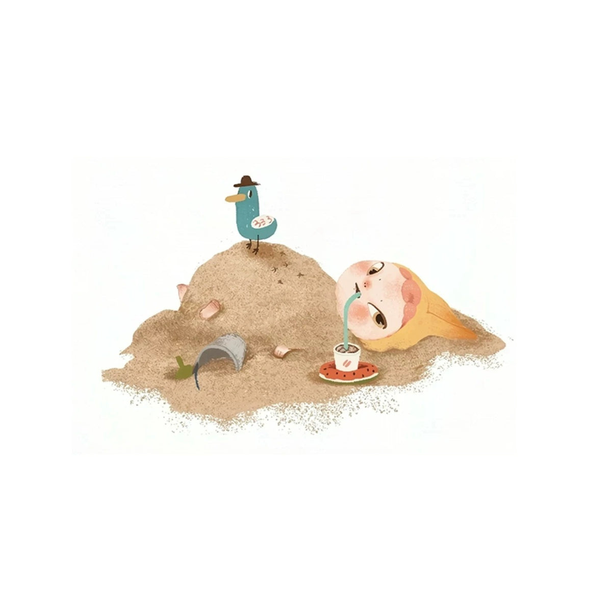 Sooya Beach Holiday Series Confirm Design Blind Box Figure