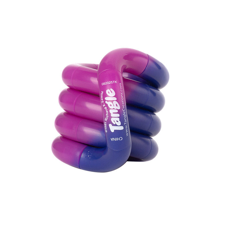 Tangle Original Thermochromic Heat‑Reactive Color‑Changing Fidget Toy, Authentic Twist Sensory Puzzle for ADHD, Anxiety & Stress‑Relief Hand Toy