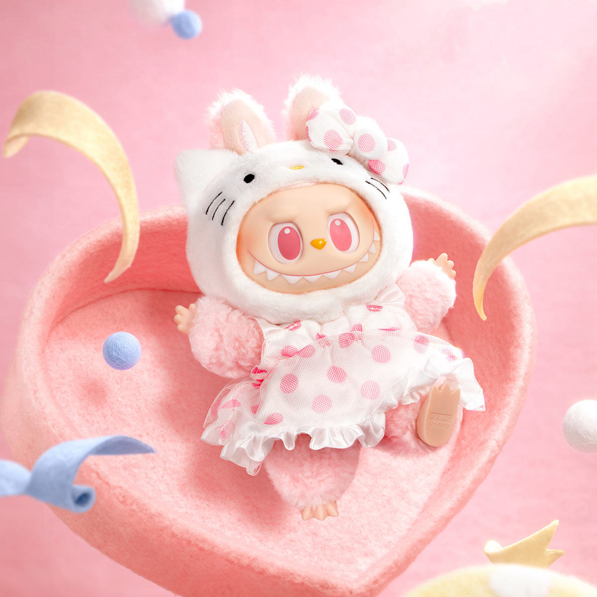 POP MART LABUBU THE MONSTERS x Sanrio Hello Kitty and Friends Series-Vinyl Plush Pendant Blind Box