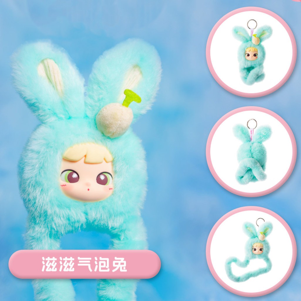 Diudiu baby & Tangle Marshmallow Bear Series Sensory Fidget Toy, Cimmy  Fluffy Bunny Plush Pendant, Twist Sensory Puzzle for ADHD, Anxiety & Stress‑Relief Hand Toy