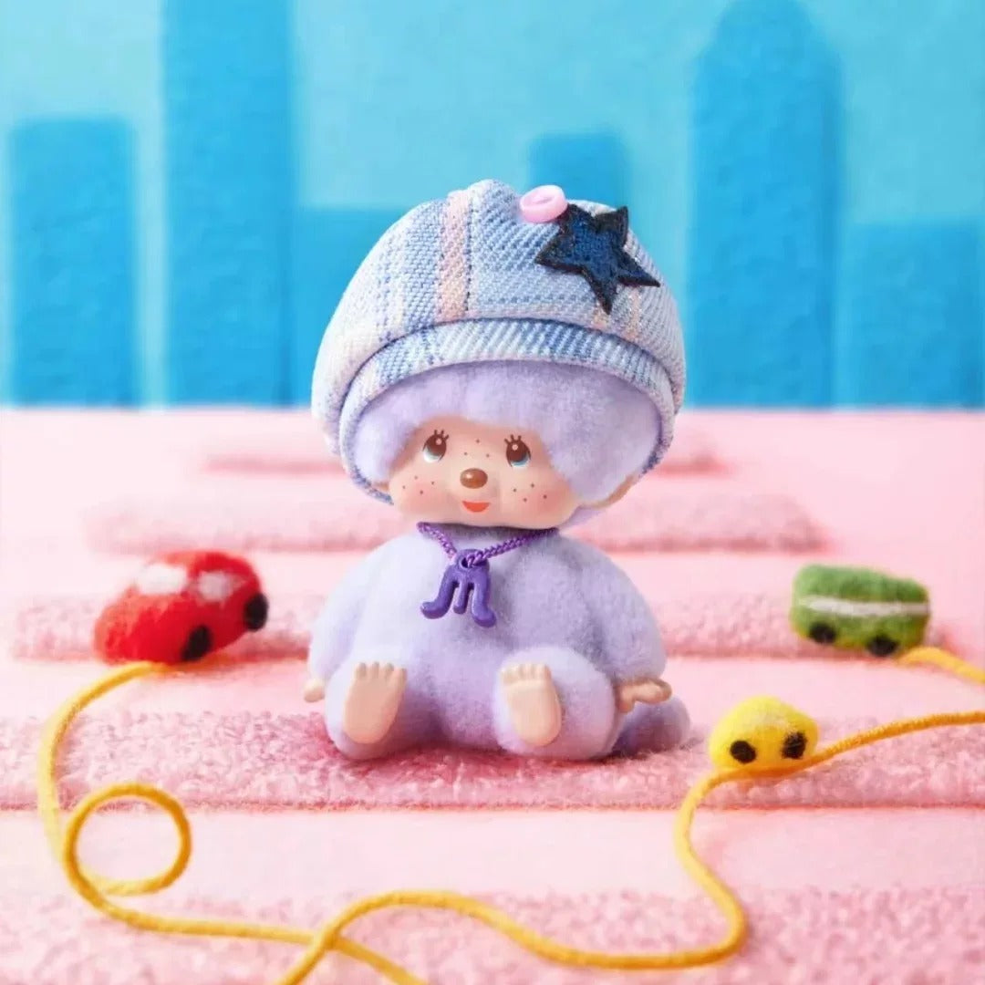 Monchhichi Macaron Mambo Series Plush Pendant Blind Box