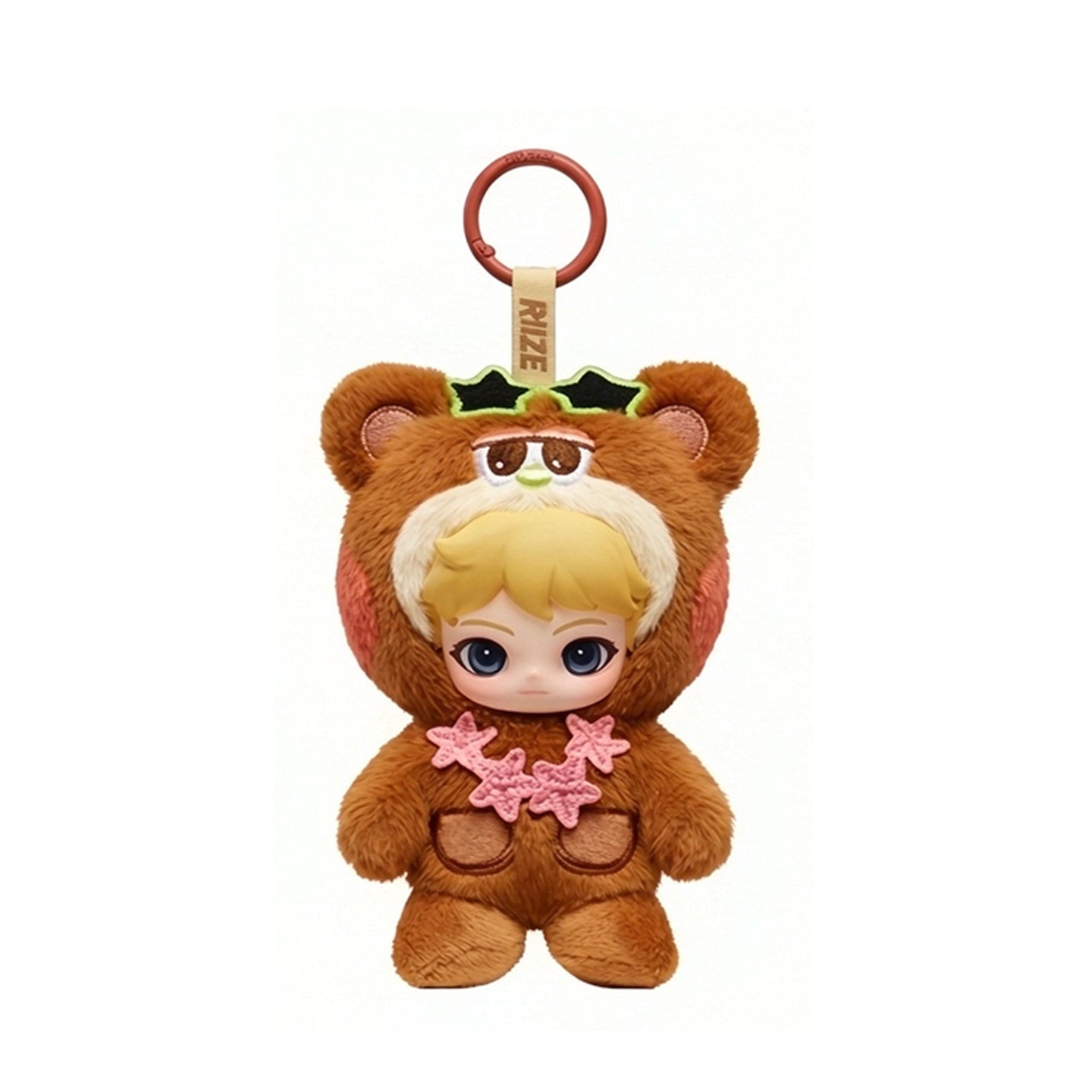 POP MART RIIZE Fluffy Club Series Vinyl Plush Doll Pendant Blind Box