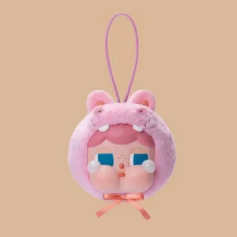 POP MART CRYBABY Sad Zoo Day Series Blind Capsule Toy, Thailand Exclusive Plush Pendant, Cry Buddy Collectible Keychain
