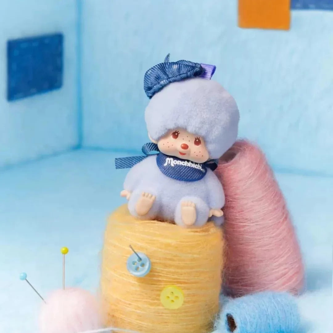 Monchhichi Macaron Mambo Series Plush Pendant Blind Box