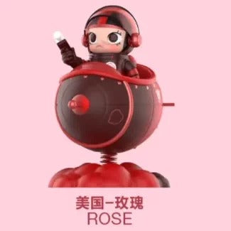 MEGA SPACE MOLLY 100% Blooming Series Peony SAKURA ORCHID LOTUS SILVER FERN Figure