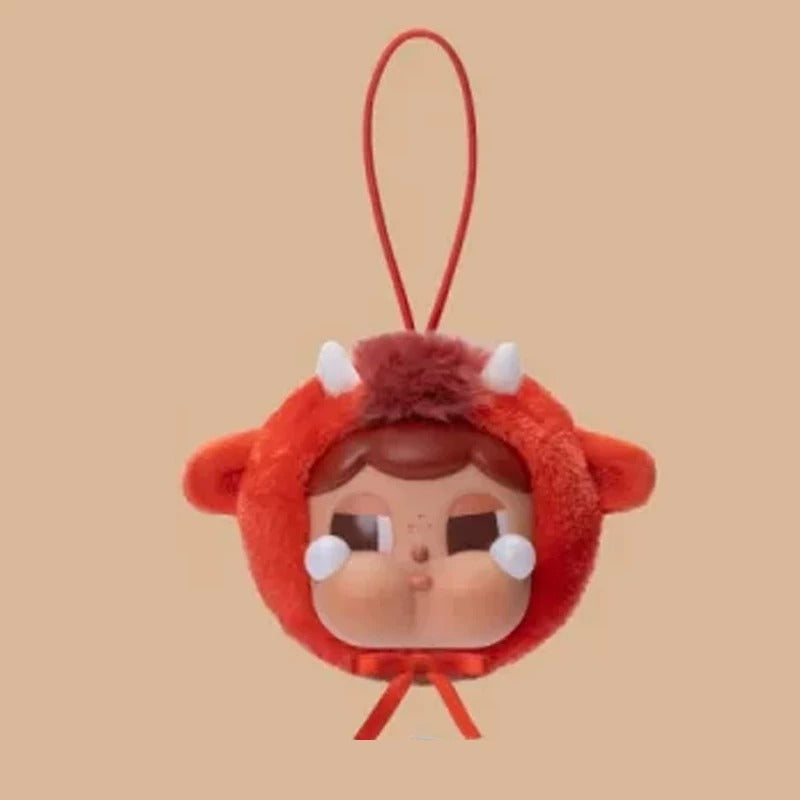 POP MART CRYBABY Sad Zoo Day Series Blind Capsule Toy, Thailand Exclusive Plush Pendant, Cry Buddy Collectible Keychain