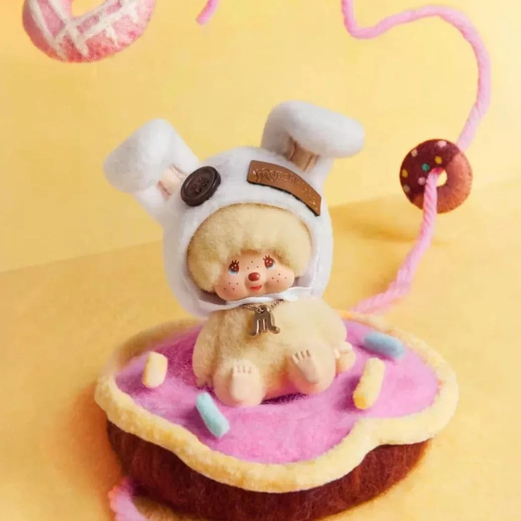 Monchhichi Macaron Mambo Series Plush Pendant Blind Box