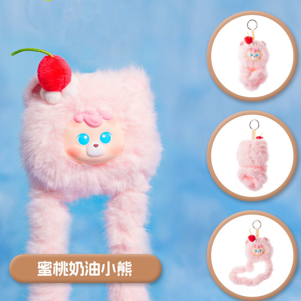 Diudiu baby & Tangle Marshmallow Bear Series Sensory Fidget Toy, Cimmy  Fluffy Bunny Plush Pendant, Twist Sensory Puzzle for ADHD, Anxiety & Stress‑Relief Hand Toy