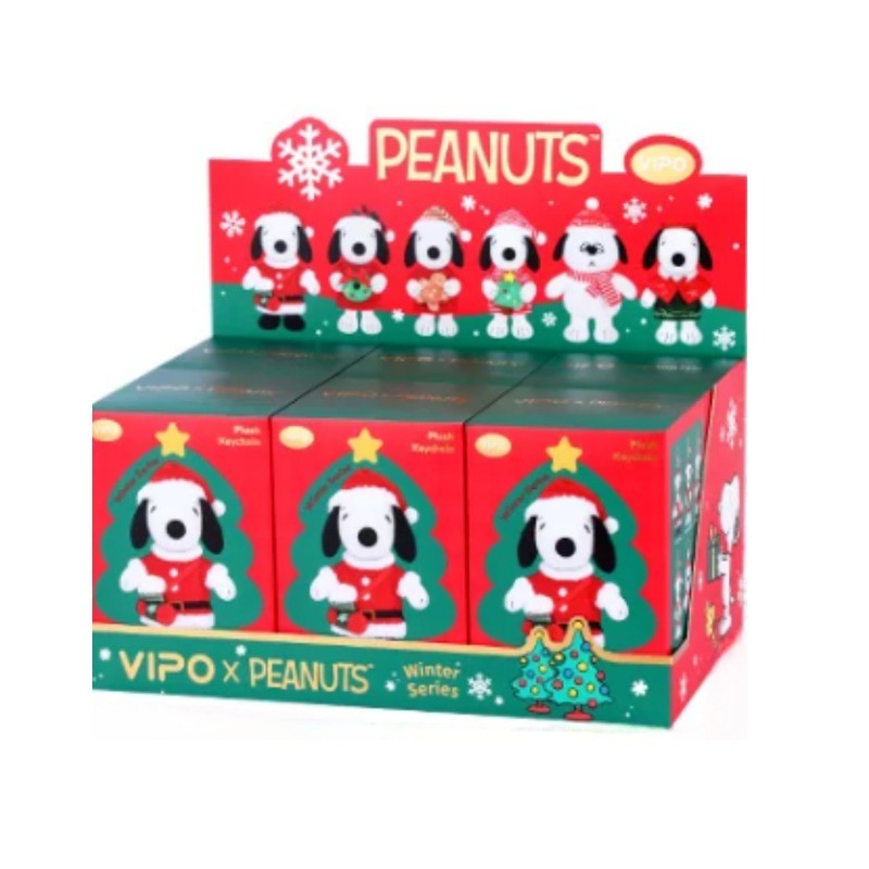 Snoopy Winter Series Plush Keychain Blind Box