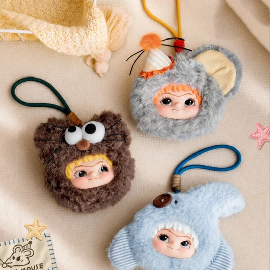 WAKUKU Weird Friends Series Plush Earphone Bag Blind Box