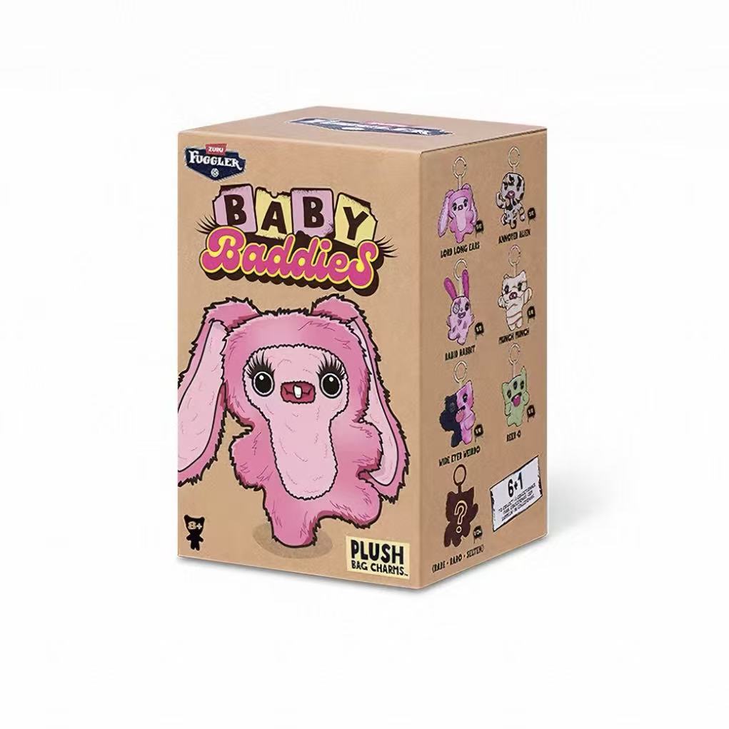 Fuggler x Care Bears Series, Baby Baddies, Baby Pinkles, Funny Ugly Monster Keypers V6 Series, Fugg Nuggets, Alley Cats Series Plush Pendant Blind Box