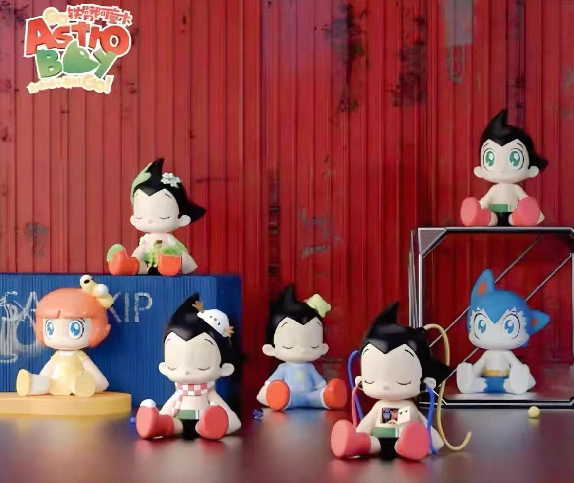 GOHO Go Astro Boy Go! Borderless Series/DNA Moved/Awakening Series/First Generation of Cyborgs Series Figure Blind Box