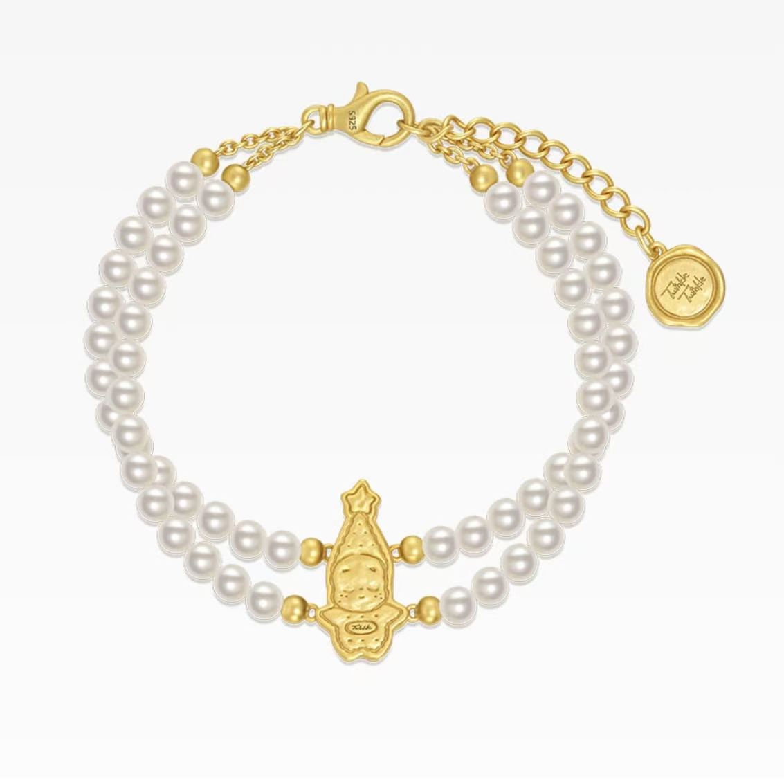 POPOP Jewelry Twinkle Twinkle Lucky Star Series Fortune Cookie Bracelet