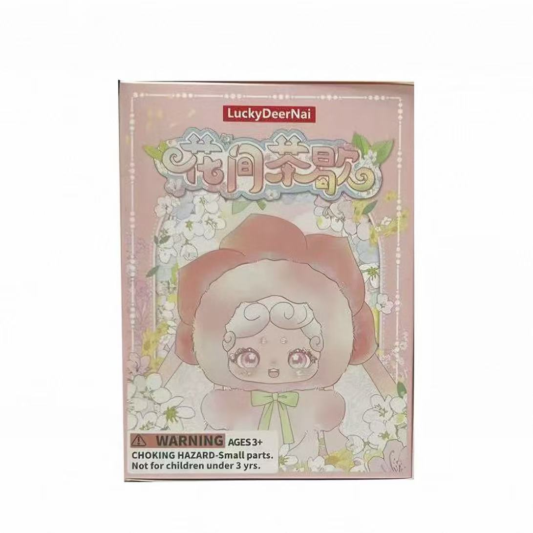 Lucky Deer Nai Tea Break Among The Flowers Series Plush Doll Blind Box