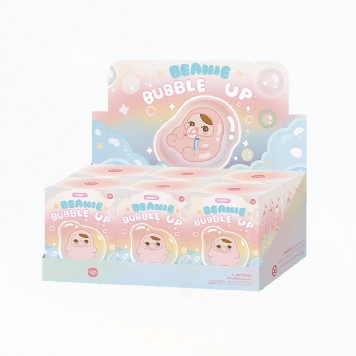 Llavero colgante de peluche Pucky Beanie Bubble Up Series 