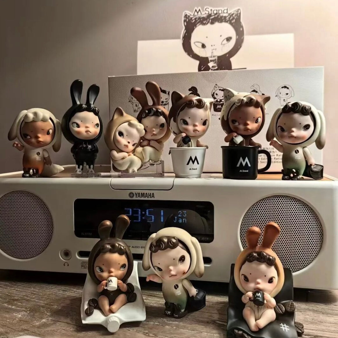 Sooya x M Stand Mini Bean Figures