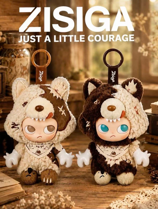 POP MART Zsiga Just A Little Courage Series Vinyl Plush Pendant Blind Box, Thailand Exclusive